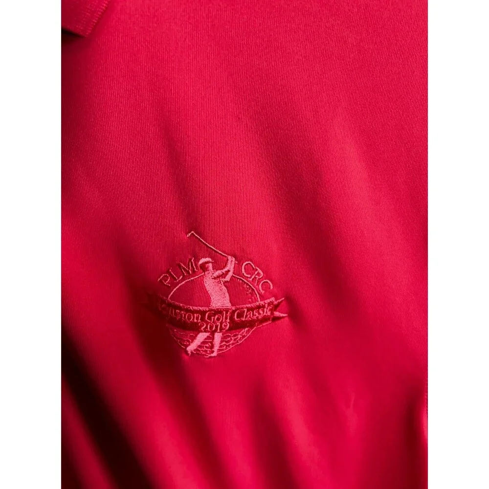 Cutter & Buck Houston Golf Polo Shirt Classic 2019  Size - XL/TG Salmon Color - Picture 2 of 6